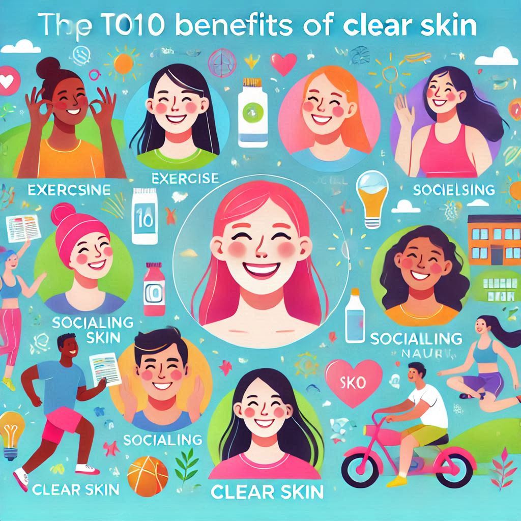 Top 10 benifits of ClearskinStudy.com